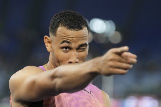 Jason Joseph a été le plus rapide sur le 110 m haies KEYSTONE/AP/Gregorio Borgia